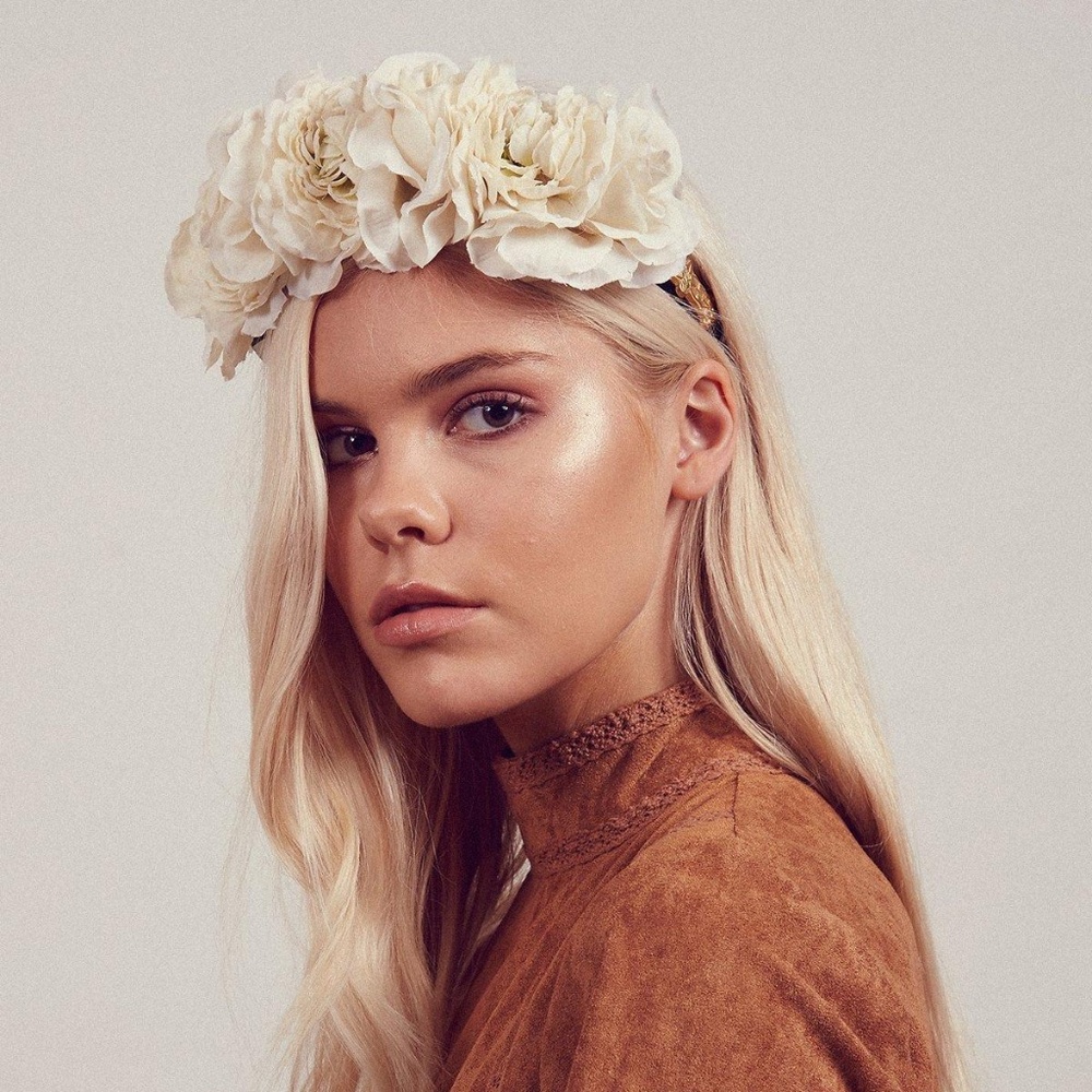 Free People Martha White Rose Baroque Crown by Rock n Rose